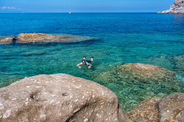 Wall Mural - Isola d'Elba, panorama marino