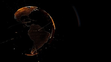 Wall Mural - globe earth world maps communication news network