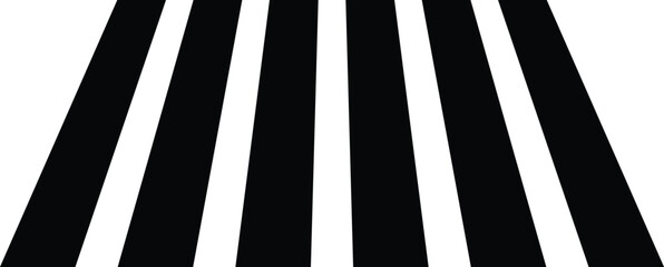 Poster - cross walk icon . crosswalk icon vector isolated on white background