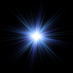 Poster - Abstract technological futuristic background. Motivational fast moving speed lines.