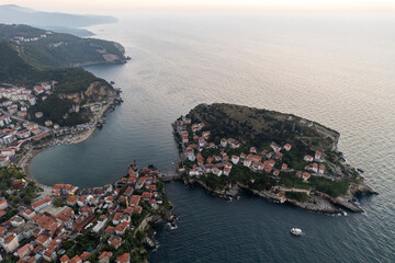 Wall Mural - Beautiful Aerial view of Amasra in Bartin Turkey