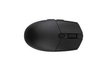 Poster - Computer mouse on a white background. Wireless computer mouse close-up isolated on a white background.