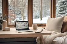 Home Office On Winter