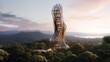 Award winning contemporary architecture tower inspired by wathaurong indigenous art