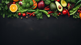 Fototapeta Kuchnia - Healthy food background.