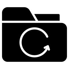 Poster - Data Availability Glyph Icon