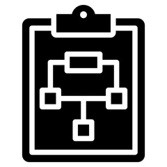 Aufkleber - Plan Glyph Icon