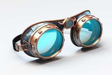 A vintage explorer glasses