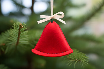 Christmas bell decoration