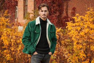 Wall Mural - confident young man