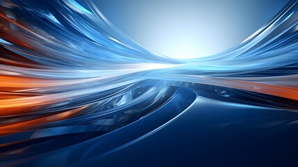 Wall Mural - abstract high tech background. modern wide hi-tech digital technology concept. illustration high com