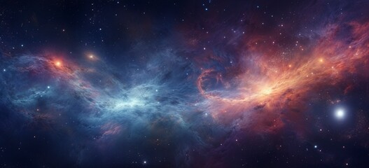 Wall Mural - Cosmic Galaxy in Space