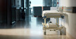© N F/peopleimages.com - Healthcare, medicine and a bed in the corridor of a hospital after work, ready for an emergency or accident. Medical, wellness and service with a gurney in the empty hallway of a health clinic