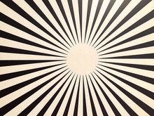 Illusion Art Spiral Background Black White