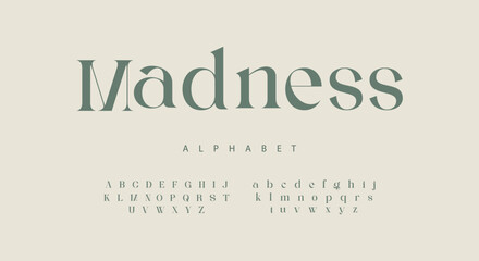 Wall Mural - Madness of modern urban alphabet fonts. Typography sport, technology, fashion, digital, future creative logo font. vector illustration