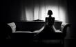 © Alexandr - Silhouette picture of woman in despair