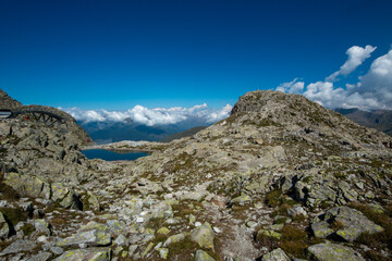 Passo del Tonale in Trentino, a tourist town for winter sports