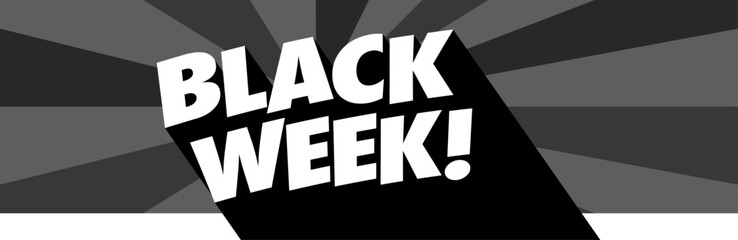 Poster - Black week