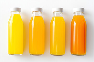 Wall Mural - Drink fresh copy space freshness juice fruit template orange healthy vitamin organic