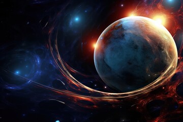 Poster - Skyward science: detailed background of total lunar and solar eclipse phenomenon