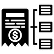 Tariff Classification Glyph Icon