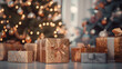 © 태형 길 - 크리스마스 트리와 크리스마스 선물