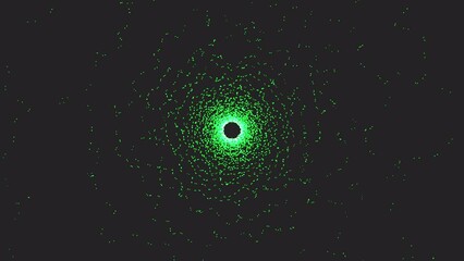 Poster - 3d illustration.abstract background with animation of spinning abstract futuristic tunnel with light
