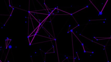 Poster - 3d illustration.speed of light, neon glowing rays in motion - used in background for light speedy co