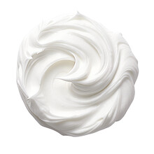 White Whipped Cream Swirl