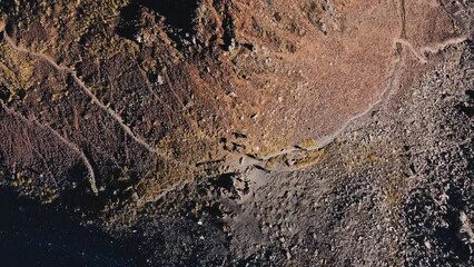 Wall Mural - Mountains by drone, nature, paysage