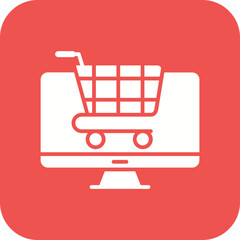 Wall Mural - Online Cart Icon