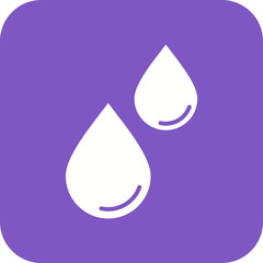 Canvas Print - Water Drop Icon