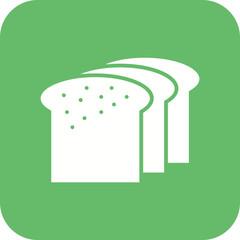 Wall Mural - Bread Icon