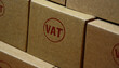 VAT value-added tax stamp and stamping