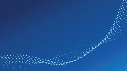 Poster - Abstract geometric gradient backdrop. Dots structure, shape. Scientific background.
