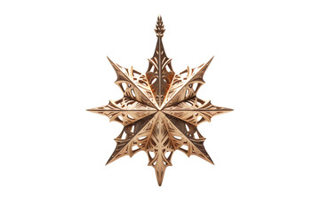 Wall Mural - christmas star for the top of the christmas tree. png file
