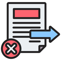 Aufkleber - Leave It Outline Color Icon