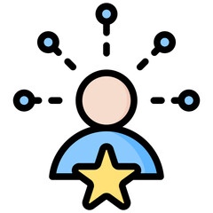Poster - Skills Outline Color Icon
