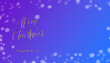 © Liubov - Happy New Year and Merry Christmas! Can be used as a postcard, internet banner or flyer.  Illustration has space for text , copy space.
