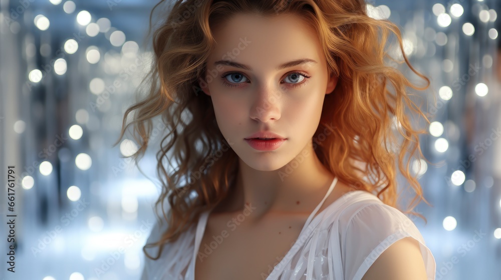Model Clean Background Beautiful Model Girl With Perfect Fresh Clean Skin , Background Images ...