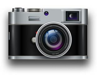 Poster - Background with photo camera