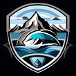 „Eleganz der Meere: Ein Logo für Fischliebhaber“