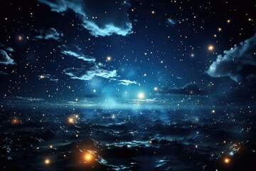 Wall Mural - space or galaxy colourful background. generative ai