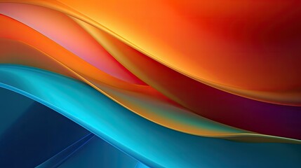 Wall Mural - 4k abstract wallpaper colorful design shapes