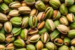 close up of pistachio nuts