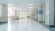 © Fly Frames - Empty Modern Hospital Corridor