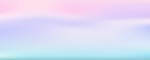 Wall Mural - pink and blue sky background. abstract purple winter landscape. watercolor violet bright illustratio