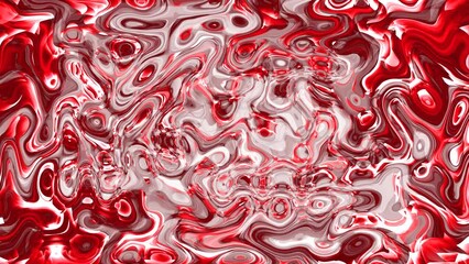 Wall Mural - Abstract background with liquid .Animated  texture wavy pattern multicolor liquid