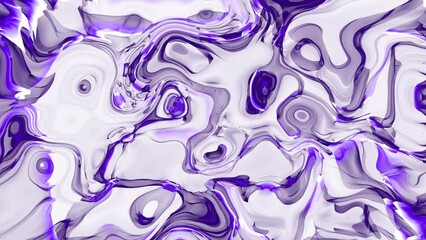 Wall Mural - Abstract background with liquid .Animated  texture wavy pattern multicolor liquid