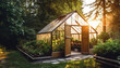 cozy greenhouse